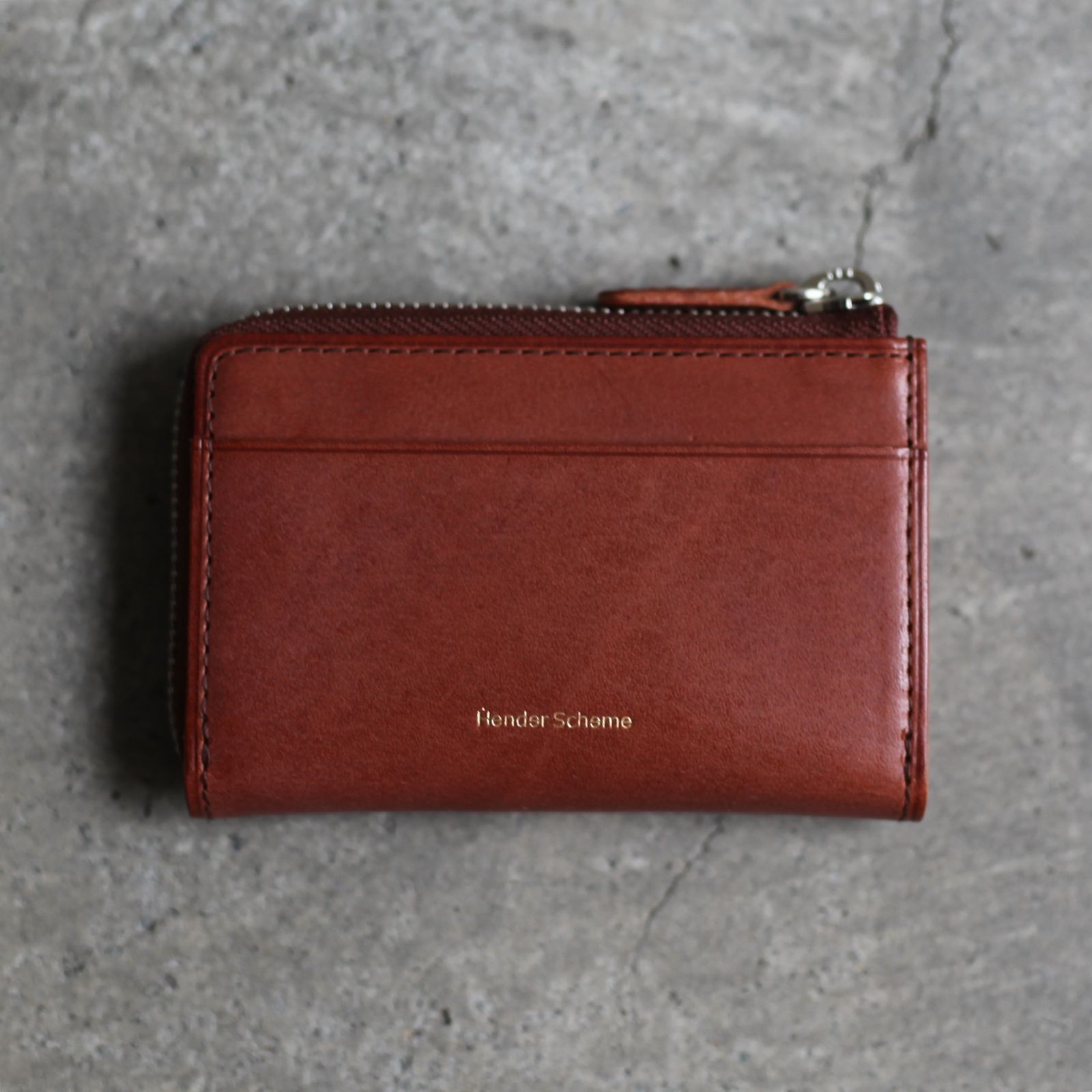 【未使用品】Hender scheme mini purse brown