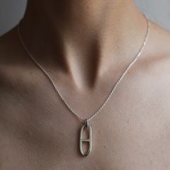 【残りわずか】Anchor Necklace(SILVER)