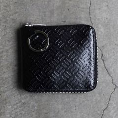 【残り一点】Embossed Zip Around Wallet