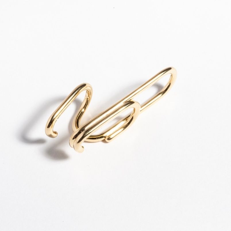 【再販売通知受付可能】Journey Ear Cuff 左耳用(GOLD)