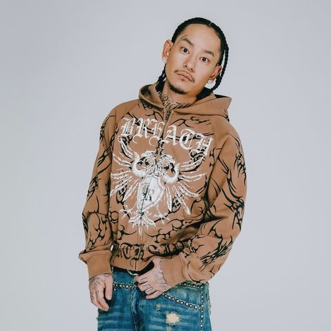 BREATH コーティング デニム ライダースジャケット BADHOP（BREATH 