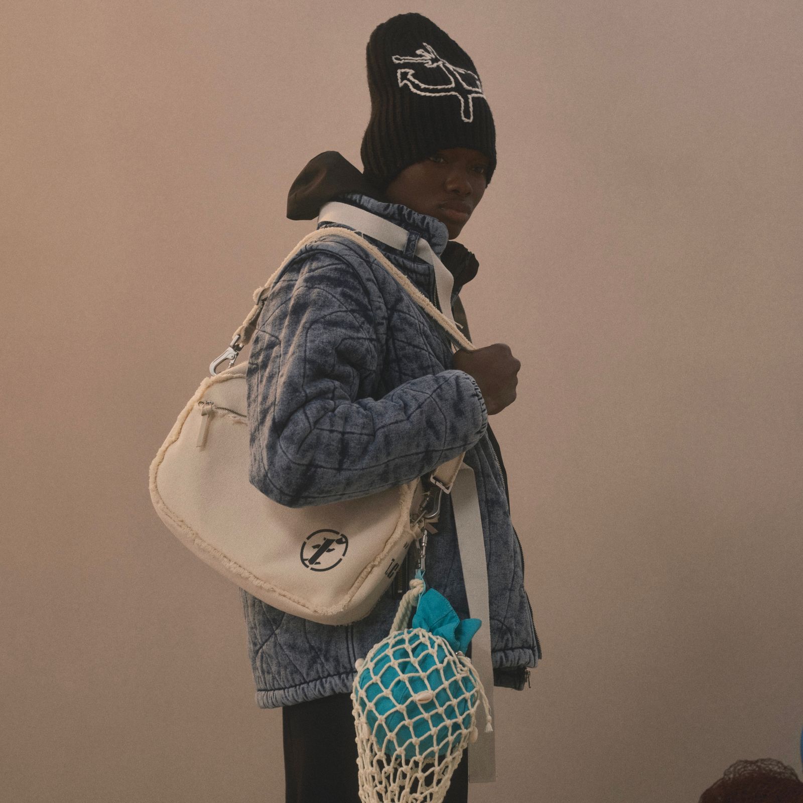【残り一点】Denim Puff Jacket