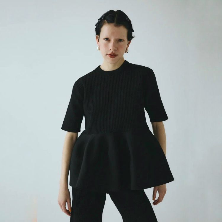 【残り一点】Flare Hem Knit Tops