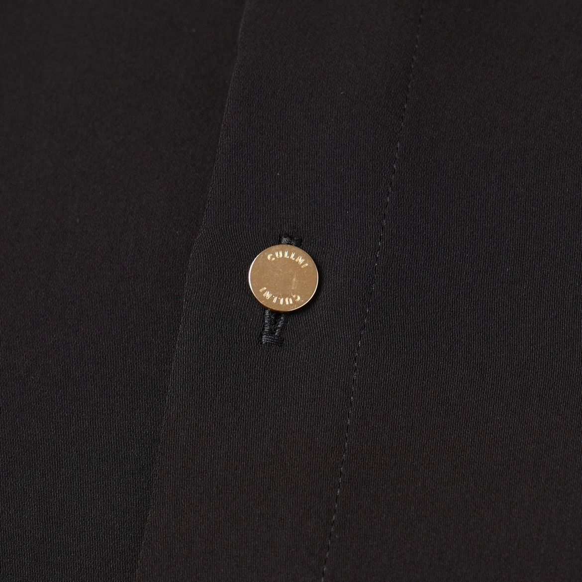 CULLNI - 【残り一点】Double Satin Chin Tab Shirt | ACRMTSM CULLNI - 【残り一点】Double Satin Chin Tab Shirt | ACRMTSM