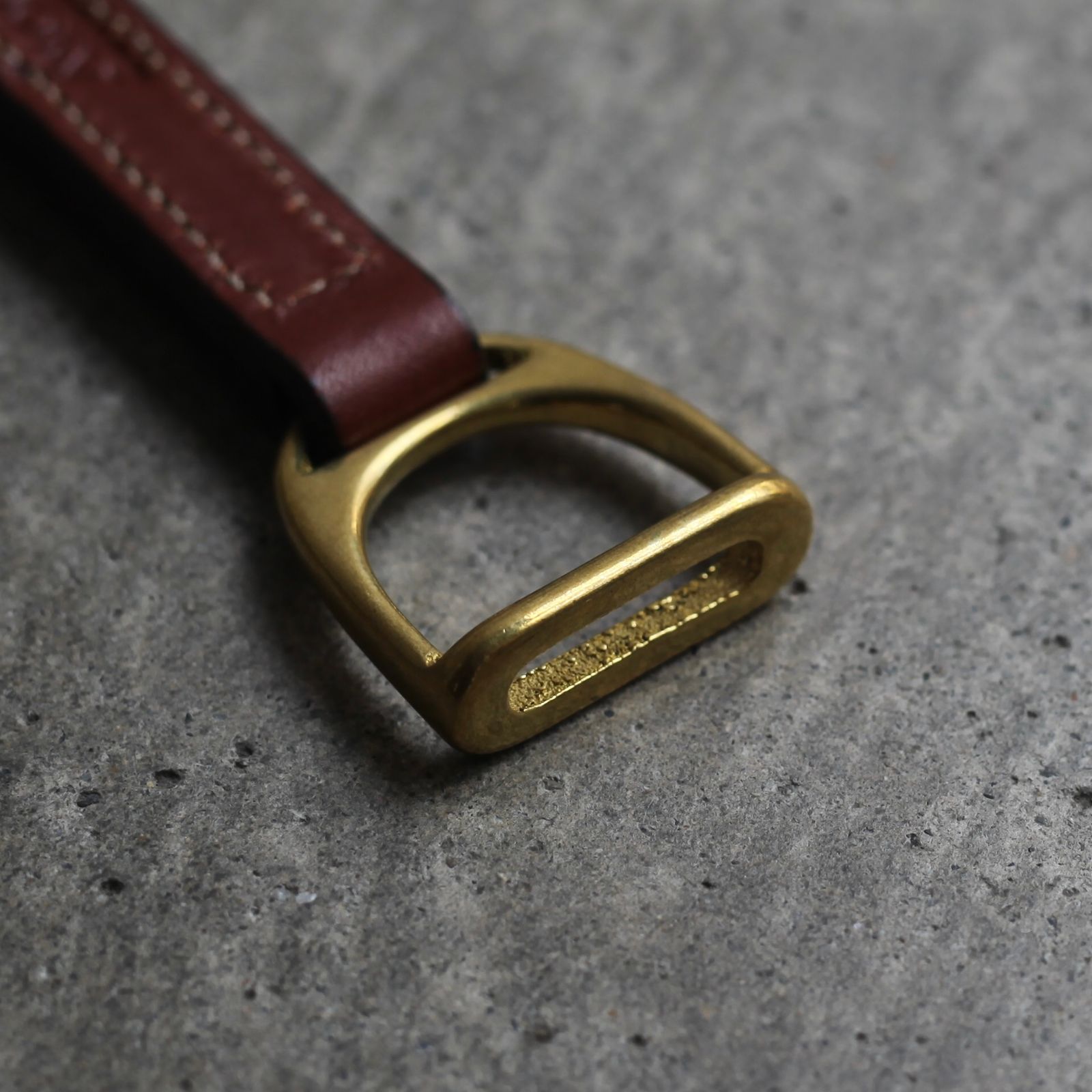 【残り一点】Stirrup Leather Key Fobs(OAKBARK)