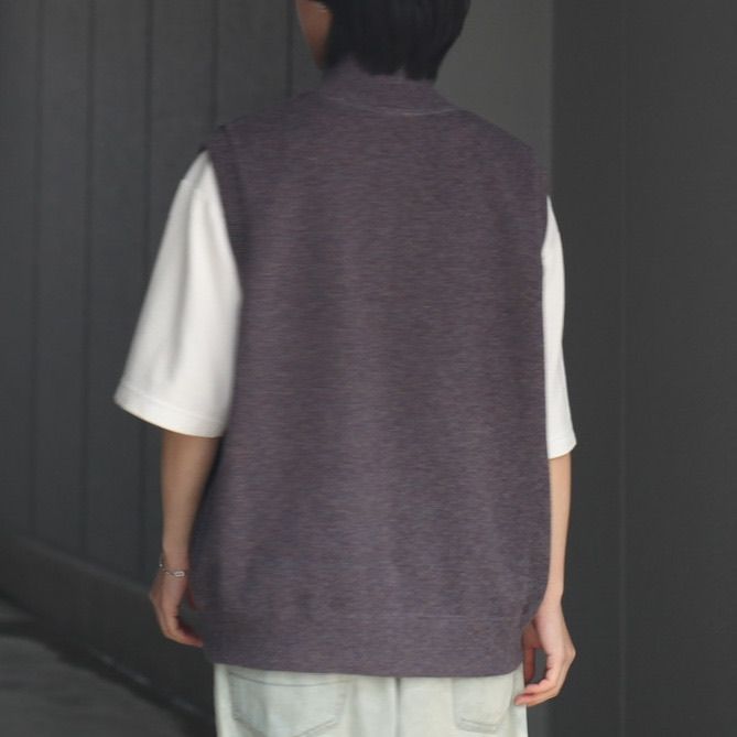 crepuscule - 【残りわずか】Moss Stitch Zip Vest | ACRMTSM ONLINE STORE