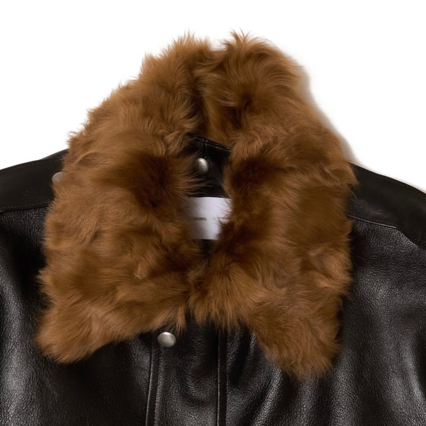 【残り一点】Shrink Leather G-1 Jacket