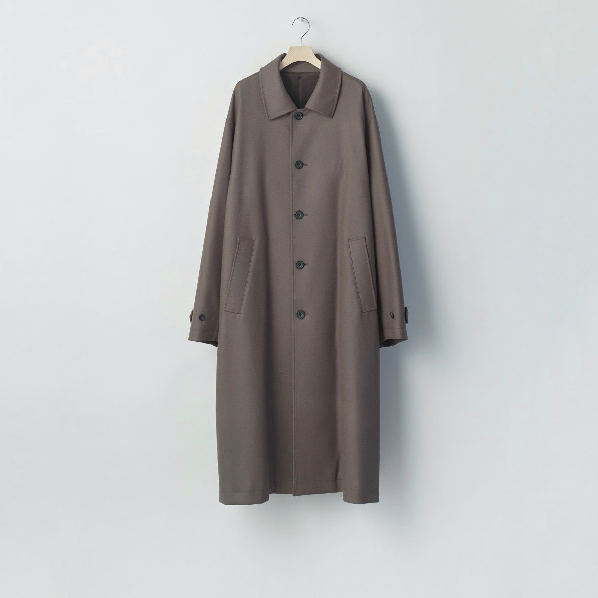 【残りわずか】Wool Melton Oversized Investigated Coat