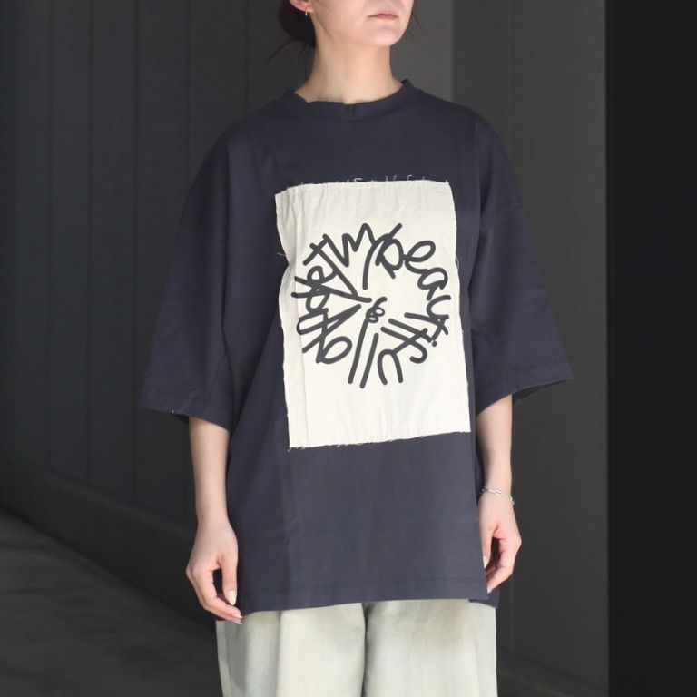 【残り一点】MBLドルマンスリーブプリントS/S Tee