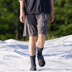 【残り一点】Wool Washer Tropical 2Pleated Easy Shorts