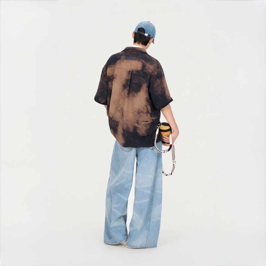 【残り一点】Short Sleeve Shirt in Decayed Check