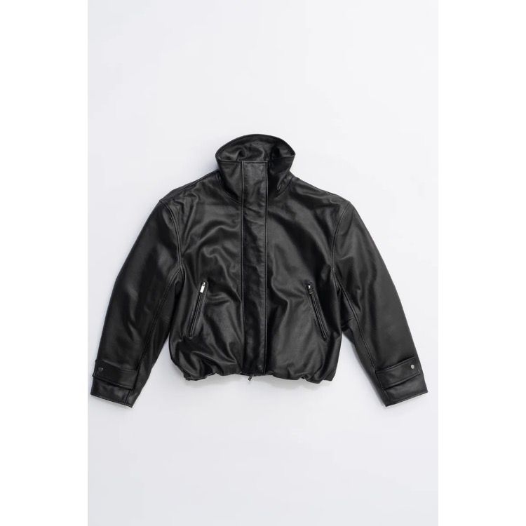 【残り一点】Sheep Leather High Neck Blouson