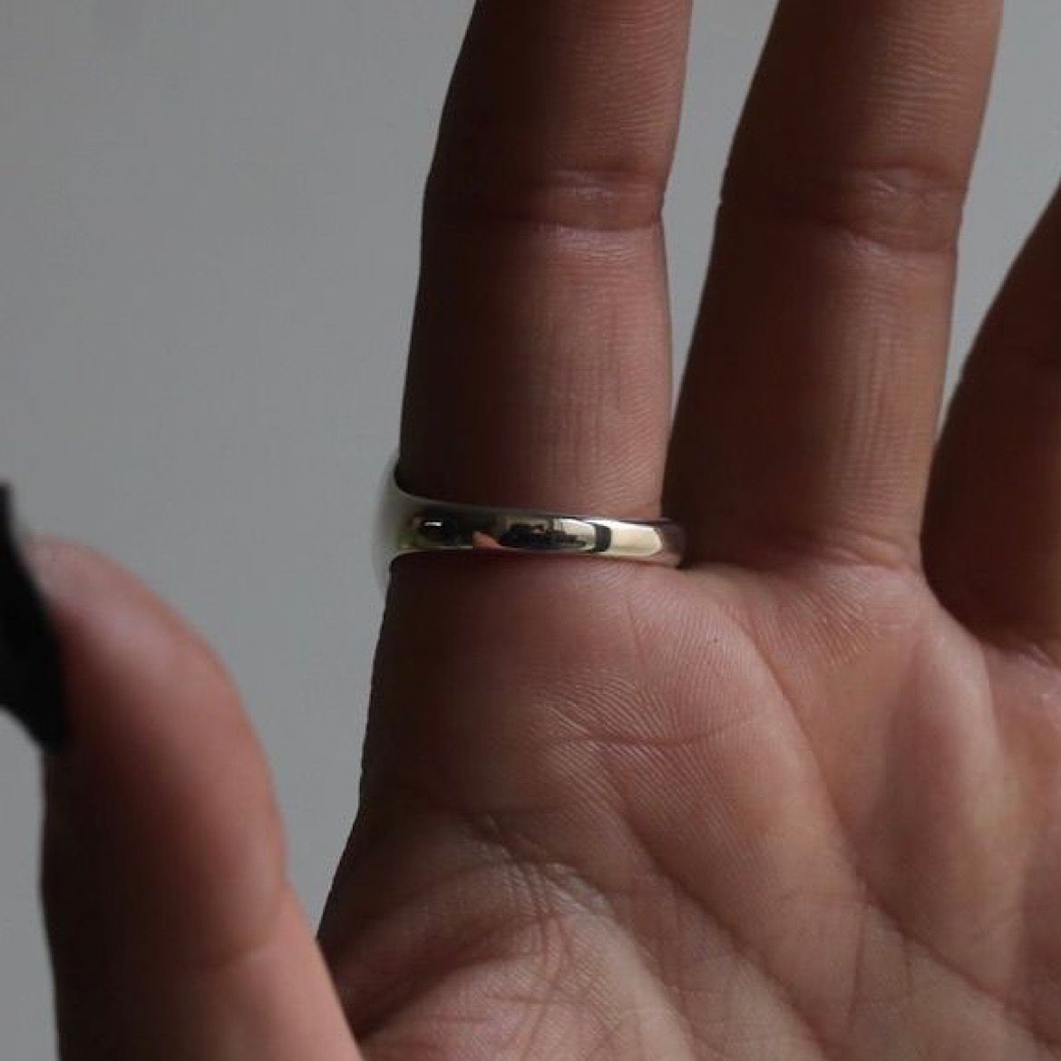 【残り一点】Signet Oval Ring L(ONYX)
