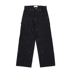 【残り一点】Twisted Heather Denim Pants Double Knee