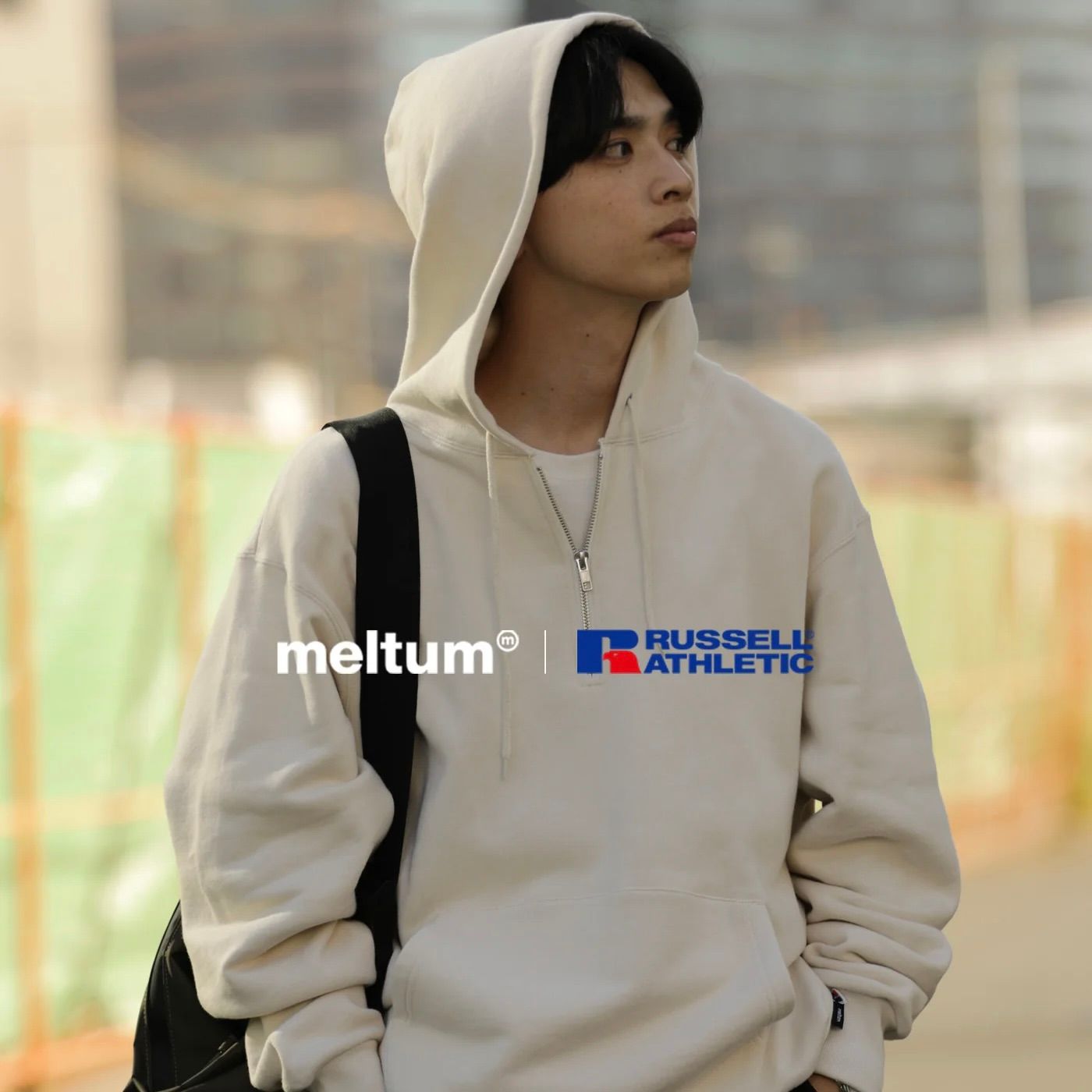 【残り一点】Half Zip Sweat Hoodie