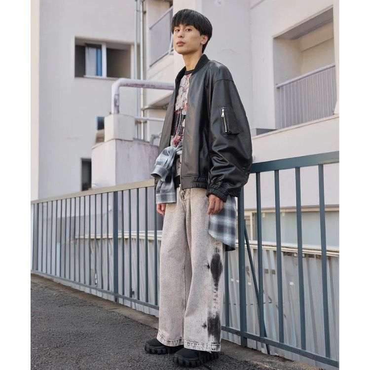 【残り一点】Sheep Leather MA-1