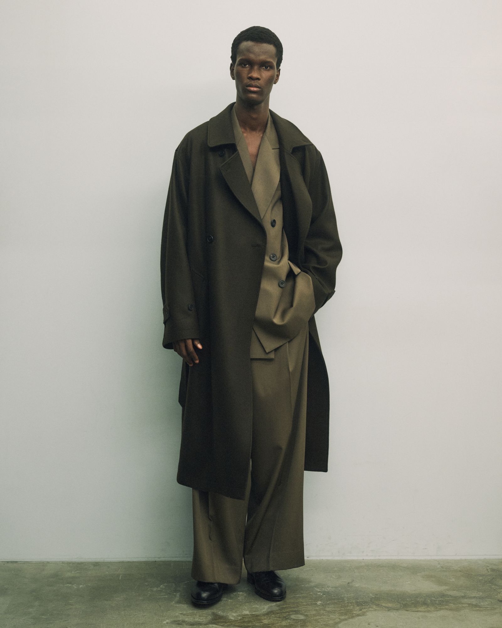 ssstein - 【残り一点】Oversized Double Breasted Jacket | ACRMTSM