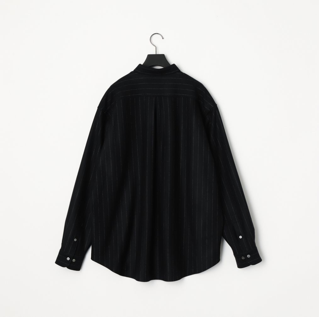 【残り一点】36G Wool Stripe Ideal Shirts