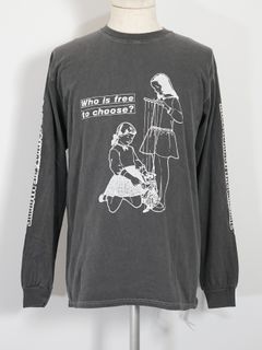 RATMコラボ プリントTシャツ ロンT  - RATM FREE TO CHOOSE TEE -BLACK