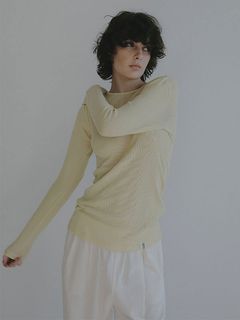 DEPENDREシアーロンTee / カットソー （CREAM）