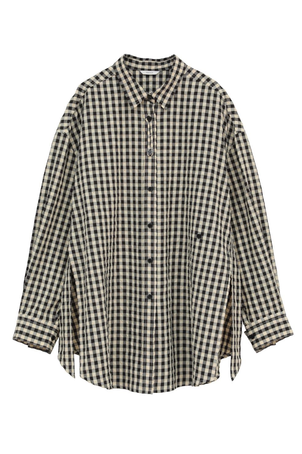 オーバーサイズシャツ -  OVER SIZED 2WAY SHIRT(MIX)