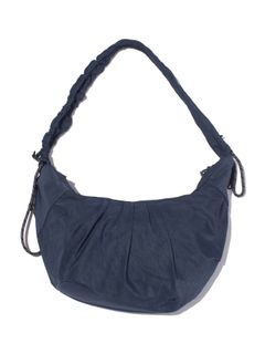 テクスチャード ツイル ボディバッグ  / TEXTURED TWILL BODY BAG （Navy)