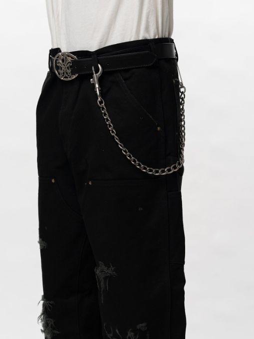 ”KMY ” Wallet Chain - カミヤウォレットチェーン - BLACK