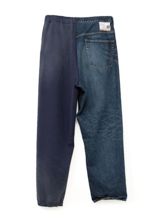 ハーフスウェット デニム パンツ - Half-Sweat Denim Pants