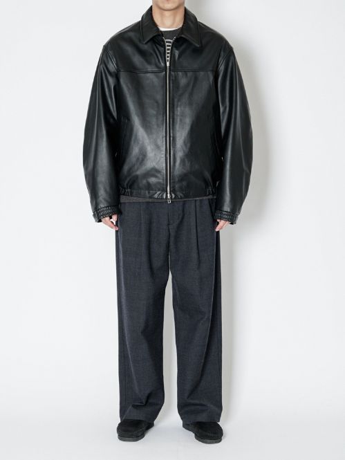 ドリズラーブルゾン - LEATHER JACEKT（B)