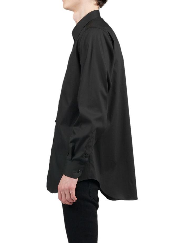 ブロードストレッチ レギュラーシャツ - ブラック - 50's Broad Stretch Regular SH