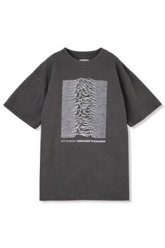 × JOY DIVISION UNKNOWN PLEASURES TEE (BLACK) - プリントティーシャツ