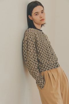 3D FLOWER LACE CARDIGAN - フラワーレースカーディガン - MIX
