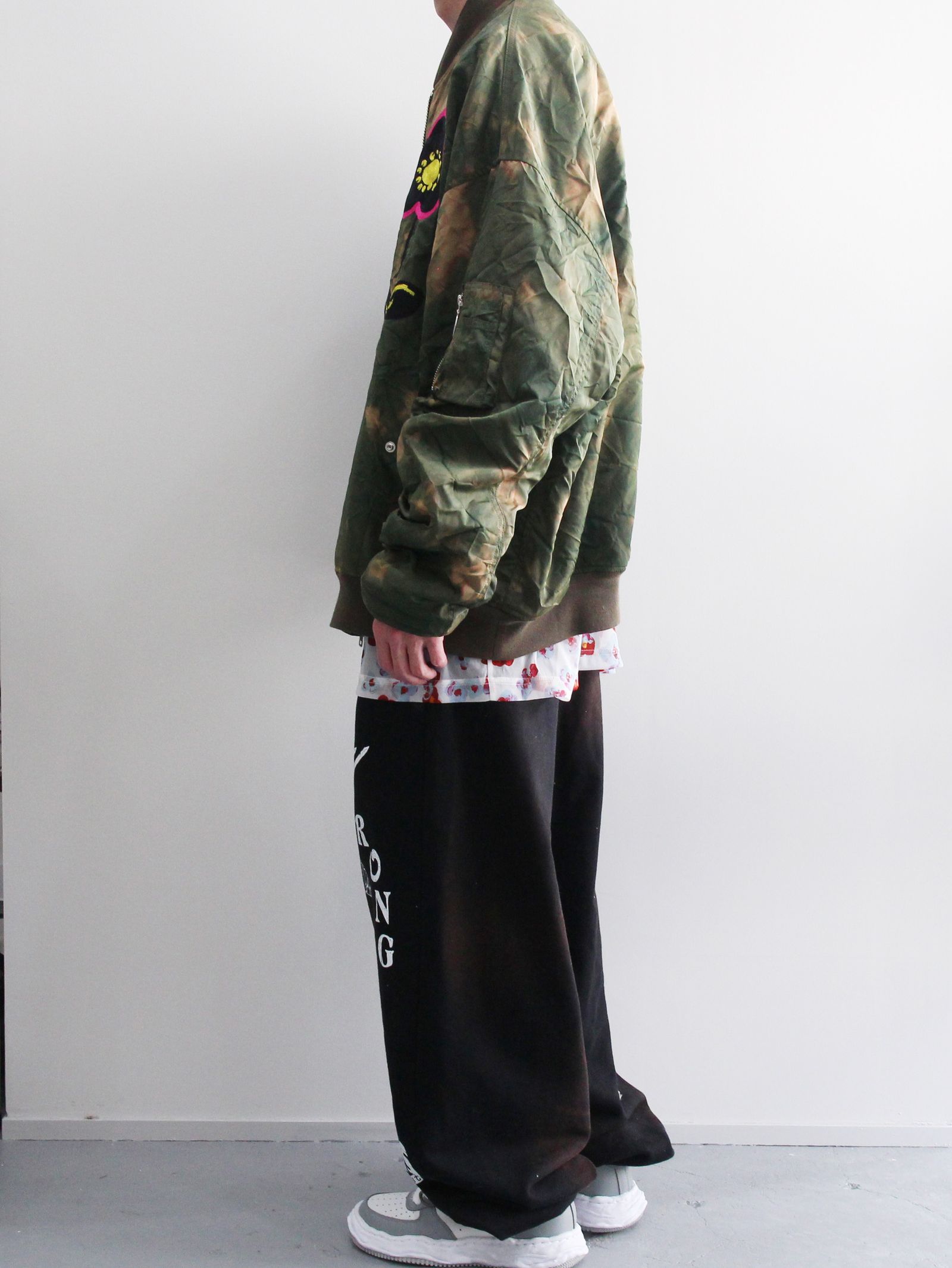 MSGM 16aw Flower knit グランジ デザインニット-