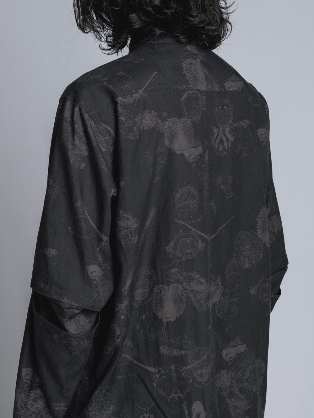 インセクトプリントシャツ - INSECT PRINT SHIRT - BLACK