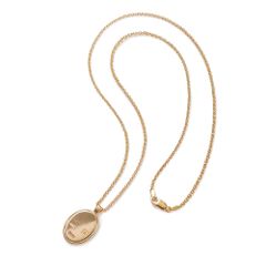 ネックレス - CARVED SEAL NECKLACE GOLD