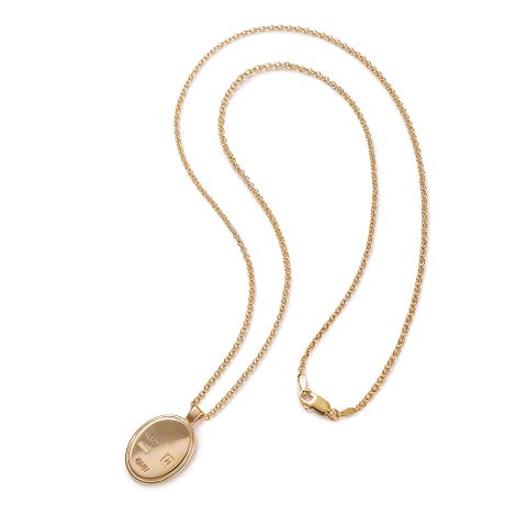 ネックレス - CARVED SEAL NECKLACE GOLD