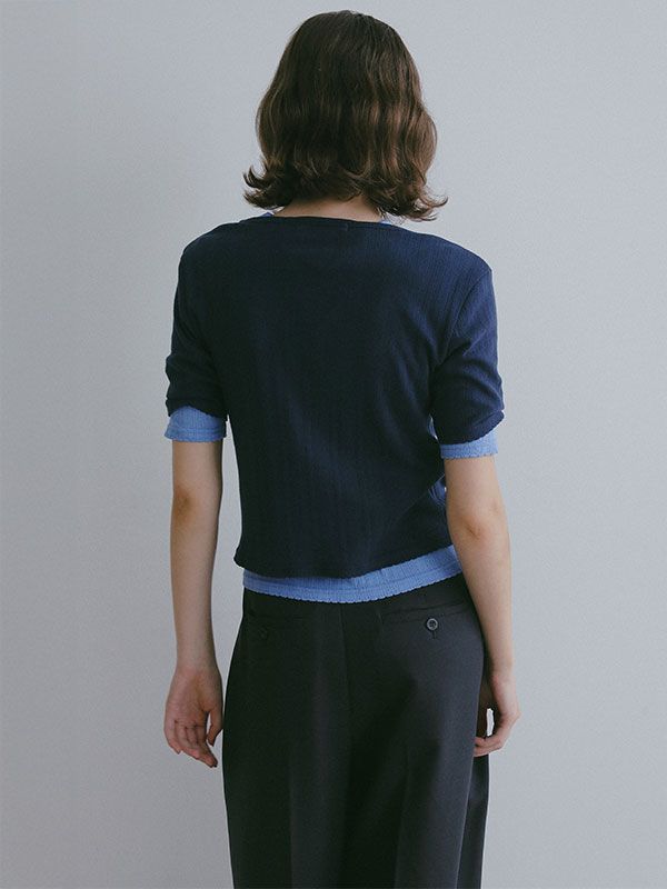 2パックアイレットTee （NAVY）