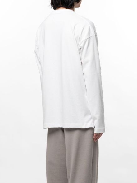 【26AW】 ポケットロングスリーブカットソー - POKET LS TEE （WHITE）