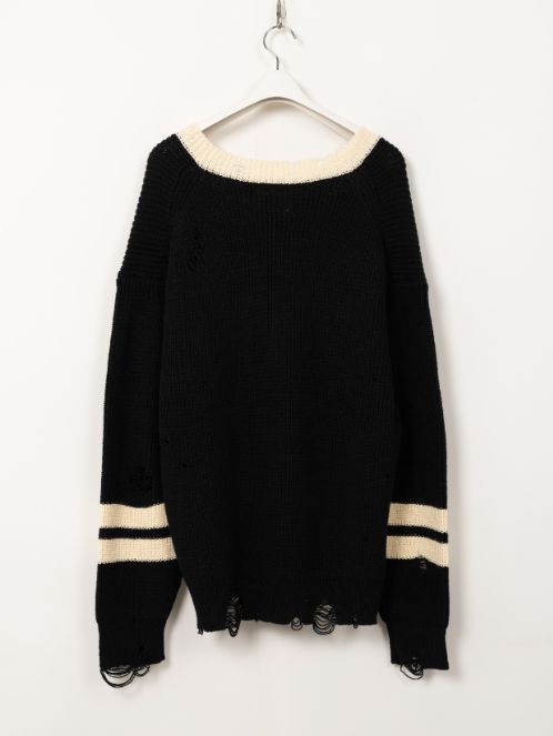 スクールニットセーター -VNECK SCHOOL SWEATER