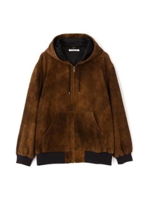 レザーアクティブジャケット - LEATHER ACTIVE JACKET - BROWN