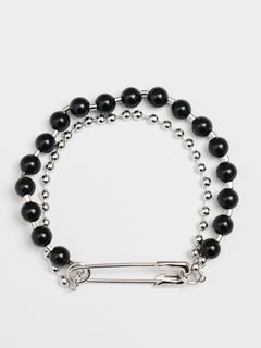 Safety Pin BRACELT - セーフティピン ブレスレット - BLACK