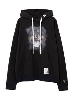 ドックプリントフーディ - TDog Printed Hoodie (BLACK)