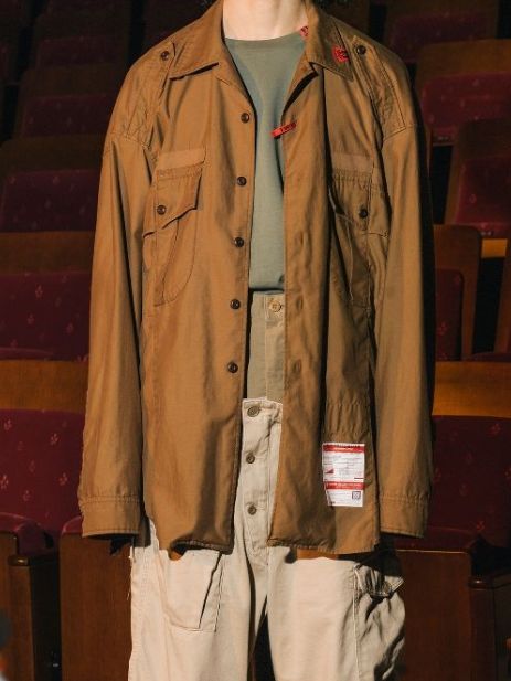 リサイズミリタリーシャツ - Resized Military Shirt