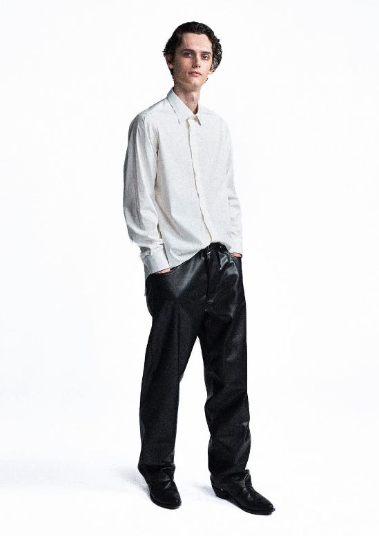 ブロードストレッチ レギュラーシャツ - ホワイト - 50's Broad Stretch Regular SH