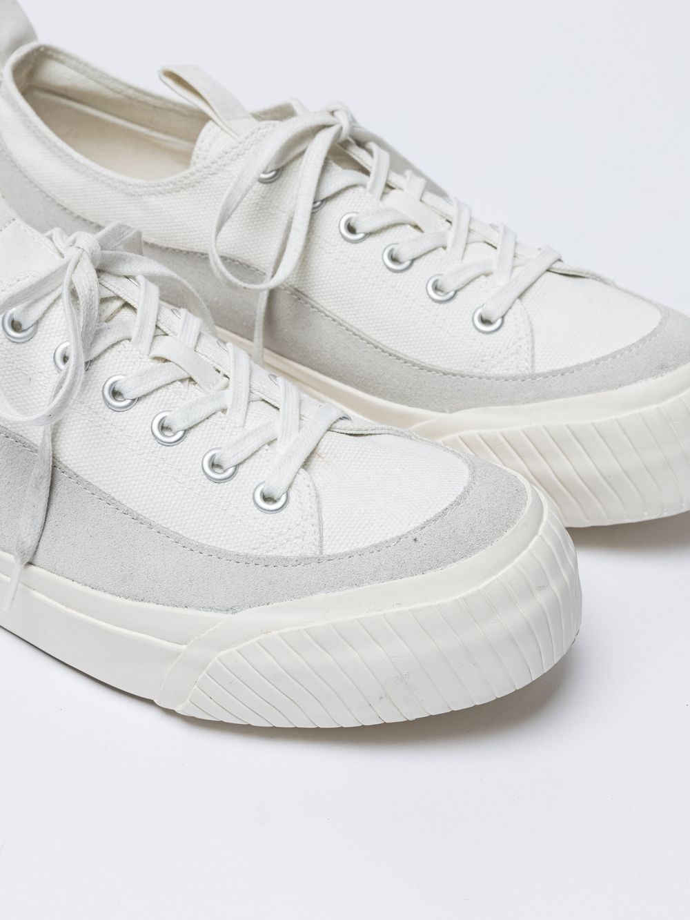 ローカットスニーカー  -  B/WHITE