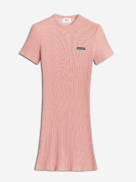 MAISON KITSUNÉ - ポロドレス - HANDWRITING LABEL RIBBED POLO