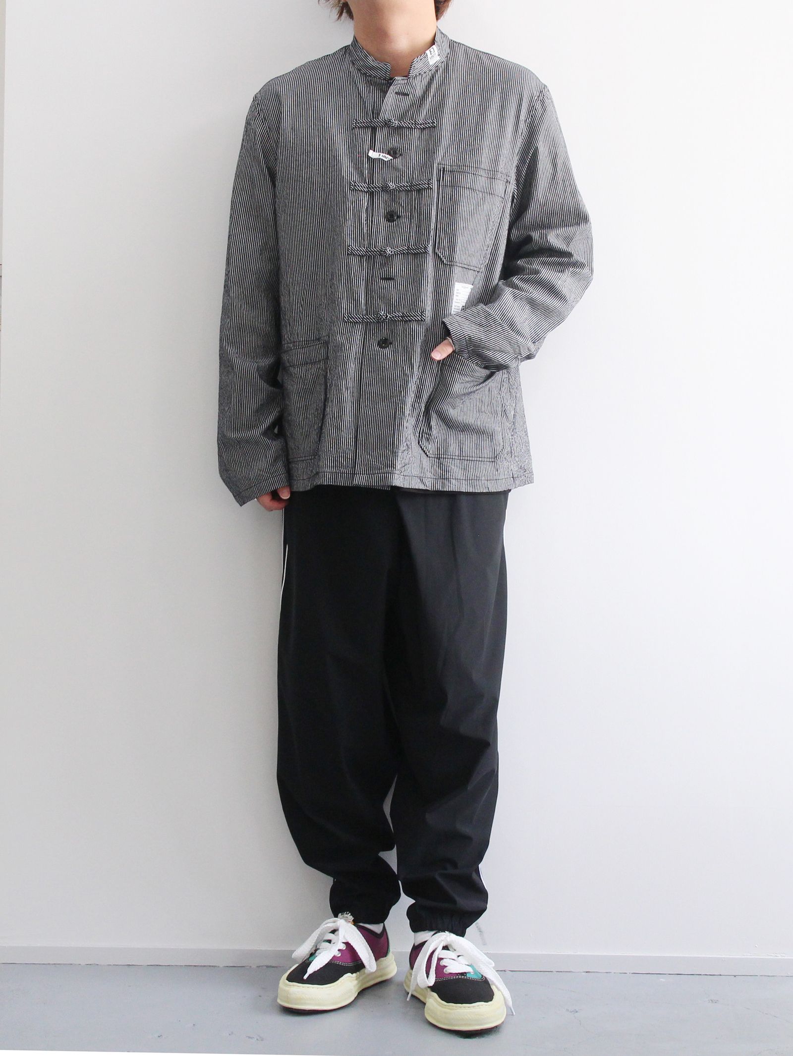 コードレーン マオカラーシャツ - Cordlane Mao-Collar Shirt