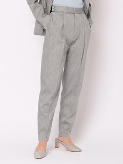 チノクロスタックパンツ - GREY