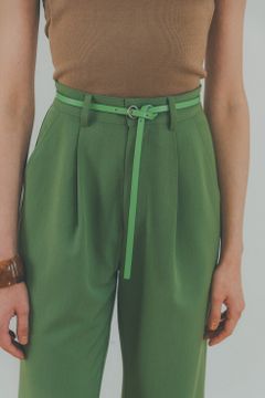 8mm ナローベルト  - THIN LINE BELT GREEN