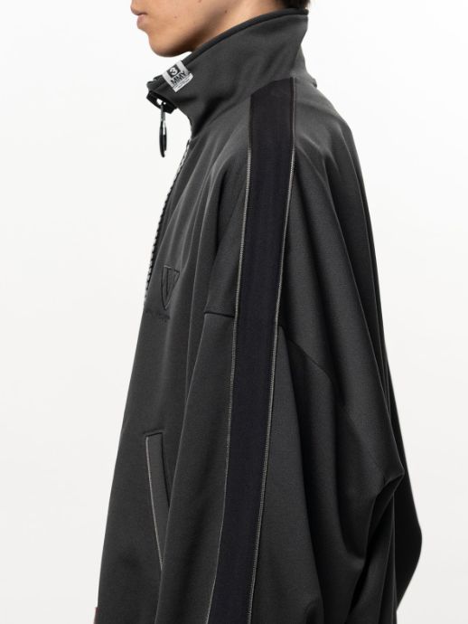 ワイドバック トラックジャケット - Wide Back Track Jacket （BLACK)